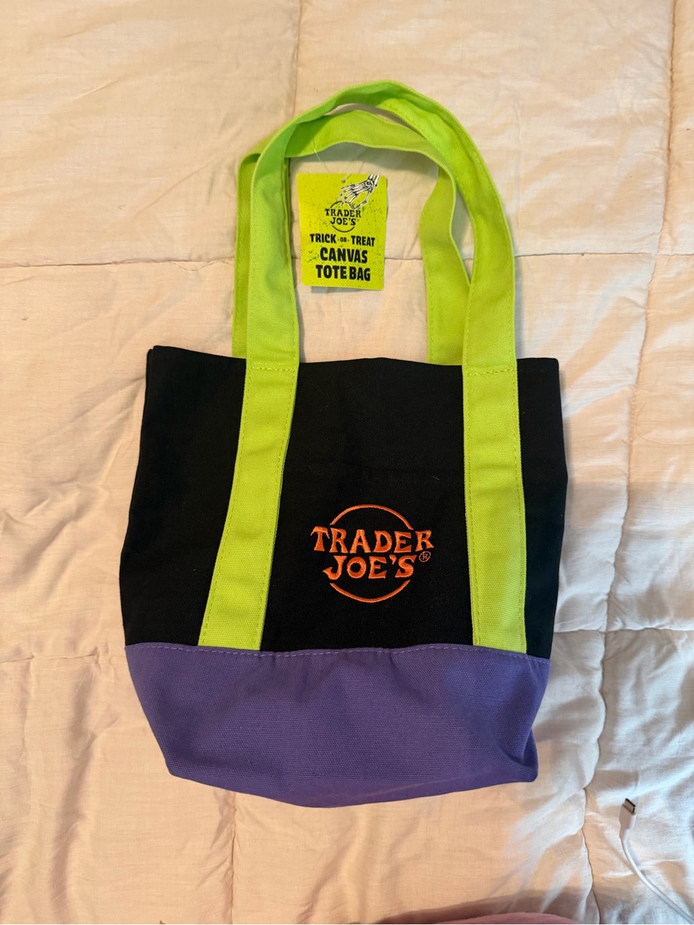 Trick or Treat mini tote